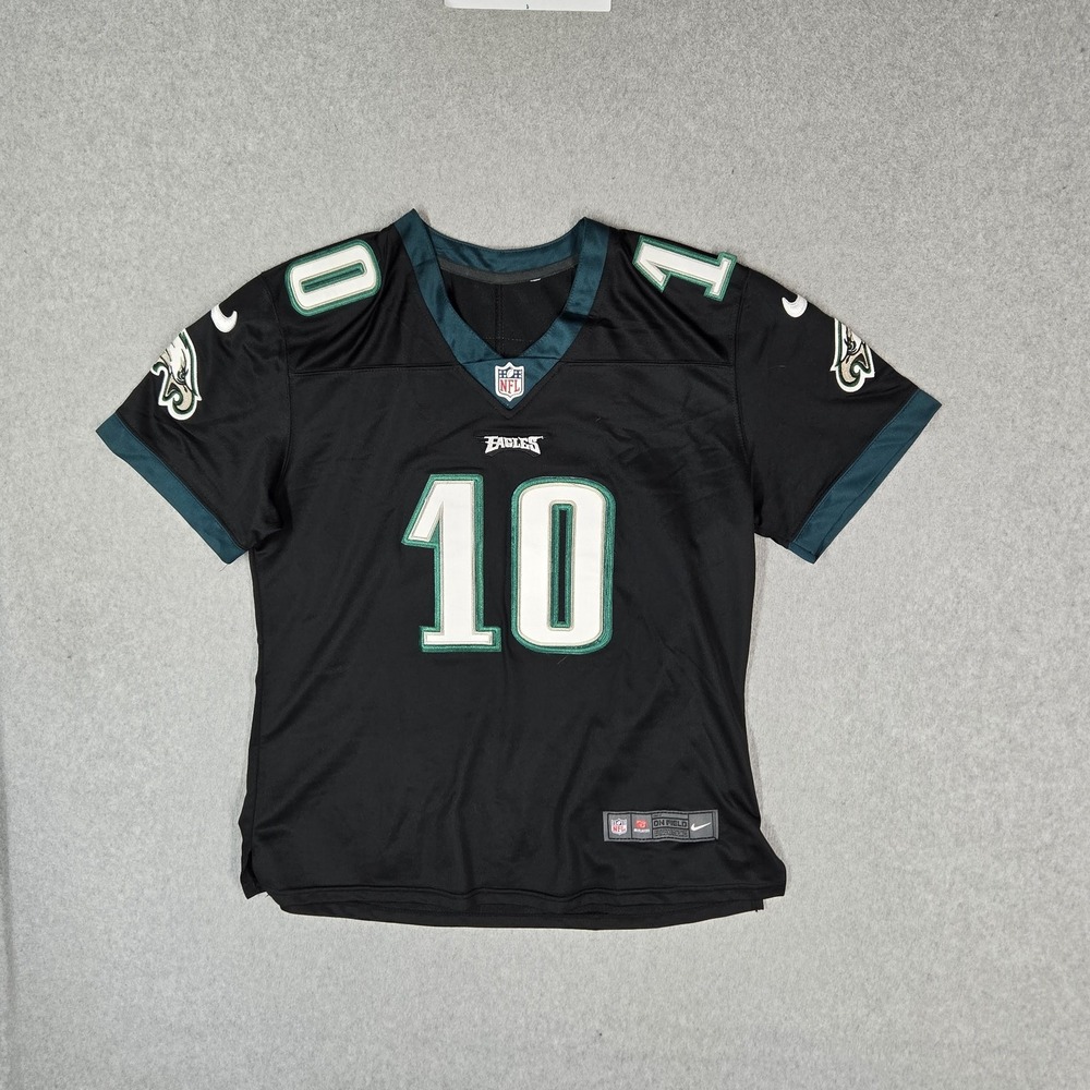 Philadelphia Eagles Men Jersey XXL Black Nike DeJean Jackson 10 Logo On Field